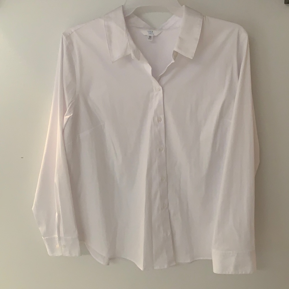 White button down XXL